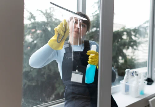 Nettoyage de vitres intérieures et extérieures à Saint-Vougay